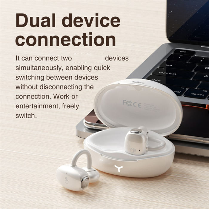 HILEO - HILEO Trådlösa Hörlurar Bluetooth In-ear ENC Stereo Hi85