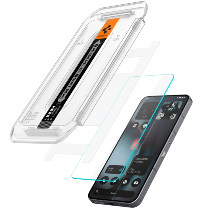 Spigen - [2-Pack] Spigen Nothing Phone 3 Härdat Glas Skärmskydd EZ Fit
