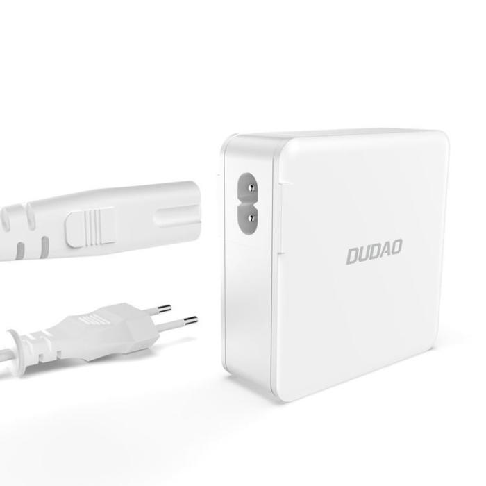 Dudao - Dudao GaN Väggladdare 2 x USB Till 2x USB-C 100W - Vit