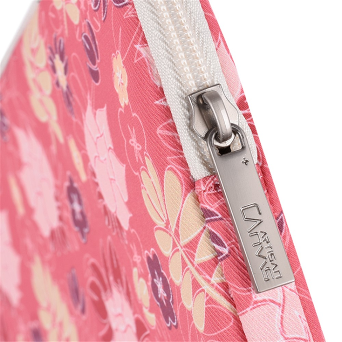 CANVASARTISAN - CANVASARTISAN Datorfodral 15'' Printing Leaf Flower H24-01 - Rosa