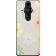 Gustaf - Mobilskal till Sony Xperia Pro-I med fejdande blommor