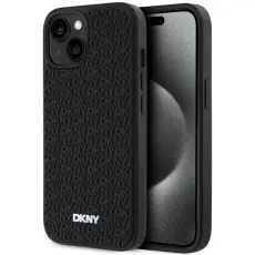 DKNY - DKNY iPhone 15/14/13 Mobilskal 3D Rubber Repeat Pattern