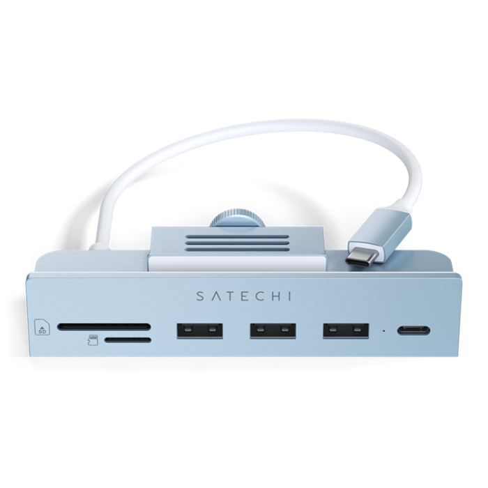 Satechi - Satechi USB-C Clamp Hub För iMac 24-tum (2021) - Blå