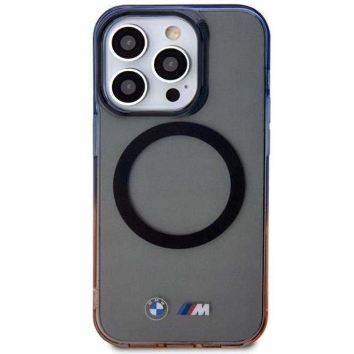 BMW - BMW iPhone 14 Pro Max Mobilskal Magsafe Gradient Bumper - Grå
