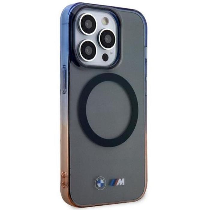 BMW - BMW iPhone 14 Pro Max Mobilskal Magsafe Gradient Bumper - Grå
