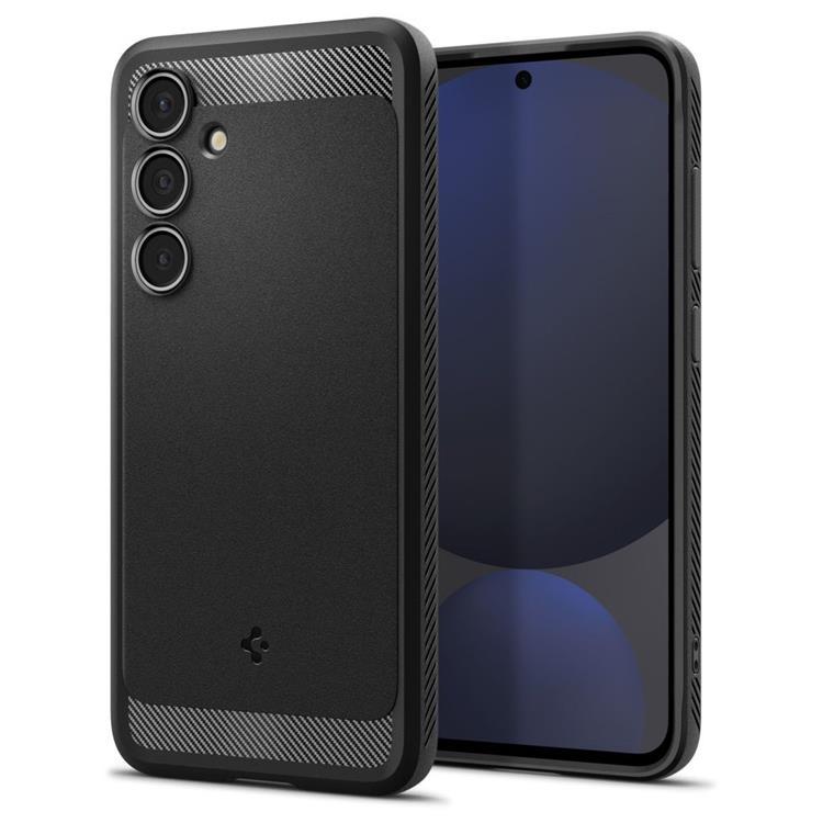 Spigen Galaxy S24 FE Mobilskal Rugged Armor - Svart | 2353 | AlltMobil