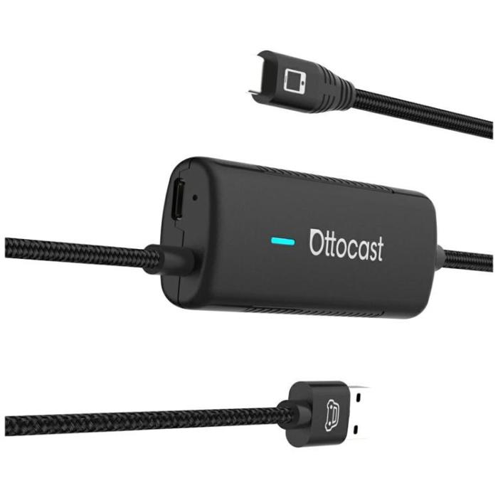 Ottocast - Ottocast Mirror Touch CarPlay Biladapter CA450-T - Svart
