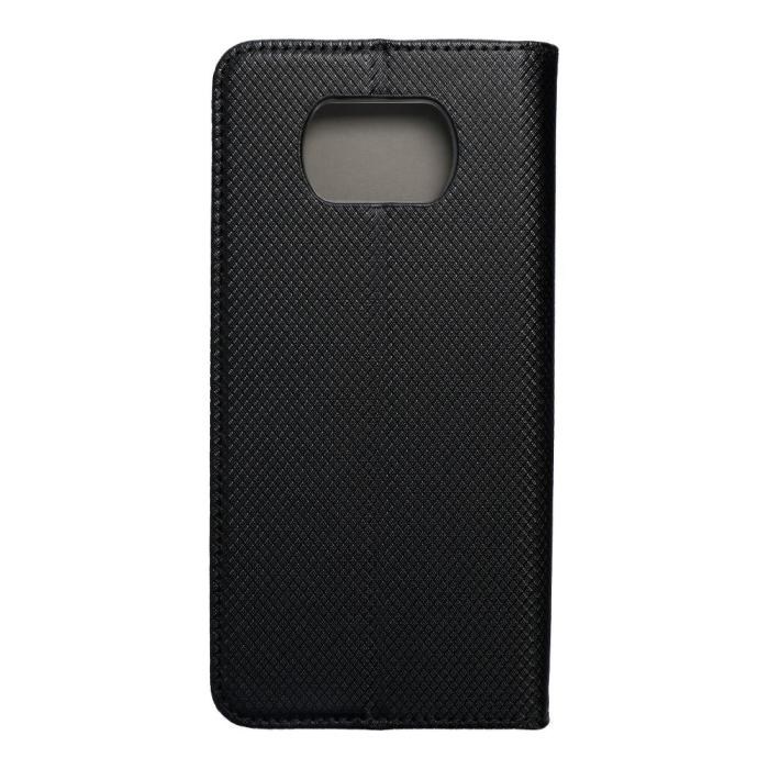 OEM - Poco X3/X3 Pro/X3 NFC Plånboksfodral Smart Konstläder - Svart