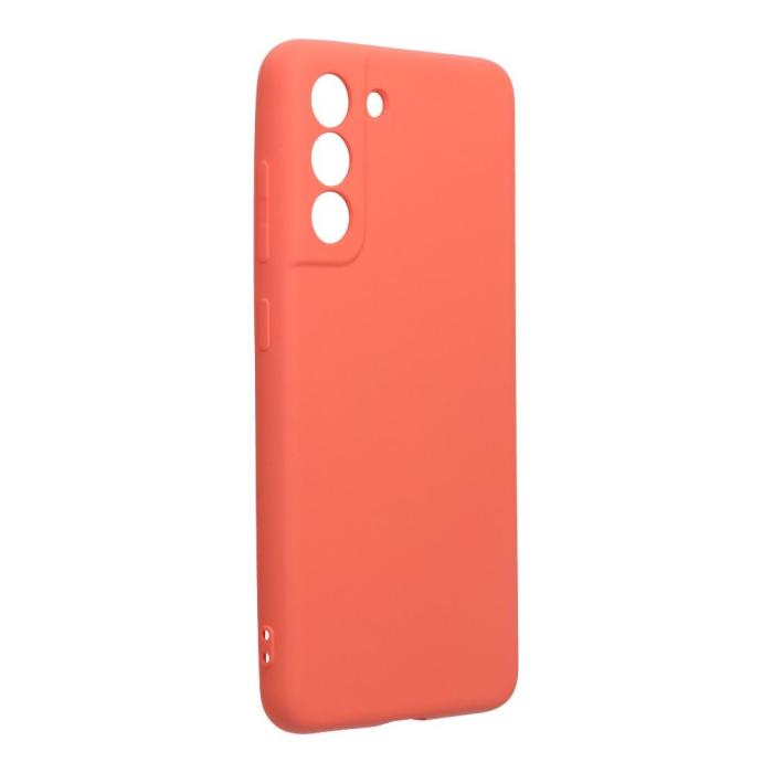 OEM - Galaxy S21 FE Skal Forcell Silikon Lite Mjukplast - Rosa