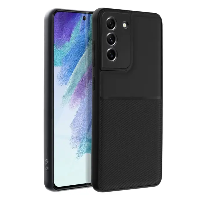 OEM - Galaxy S21 FE Skal Forcell Noble Hårdplast - Svart