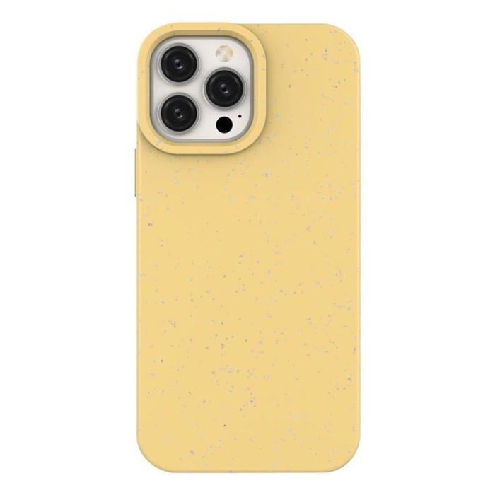 UTGATT1 - iPhone 14 Pro Skal Eco Silikon Degradable - Gul