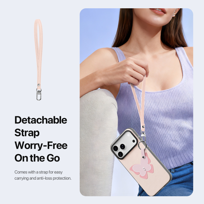 Dux Ducis - DUX DUCIS iPhone 17 Pro Max Mobilskal Fingerring/Rem Luvy Series