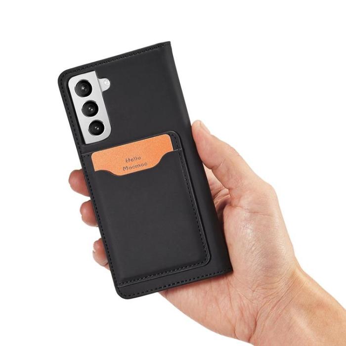 OEM - Galaxy S22 Plånboksfodral Magnet Stand - Svart