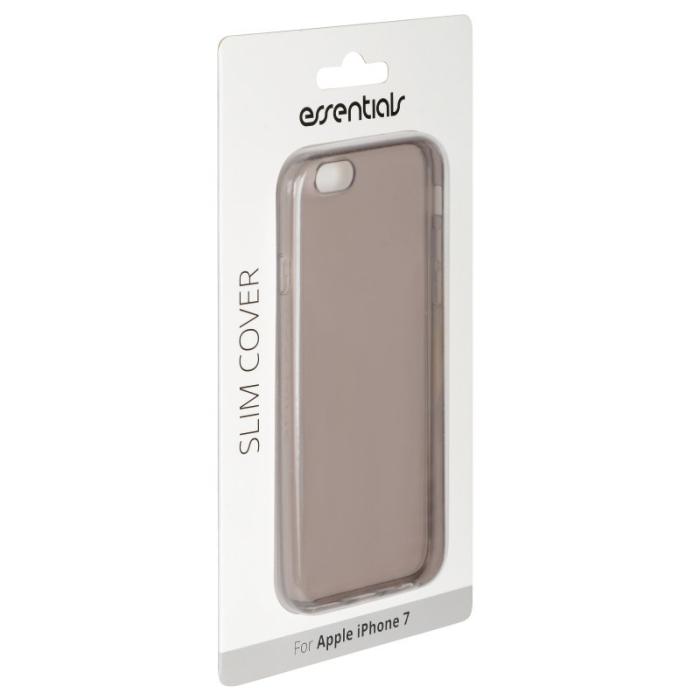 UTGATT5 - Essentials Cover TPU iPhone 7/8/SE 2020 - Transparent Svart
