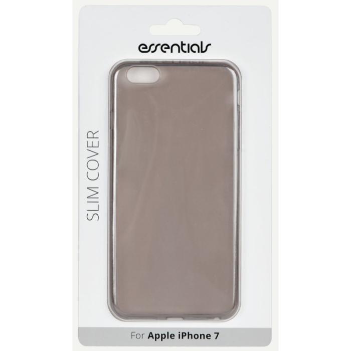 UTGATT5 - Essentials Cover TPU iPhone 7/8/SE 2020 - Transparent Svart