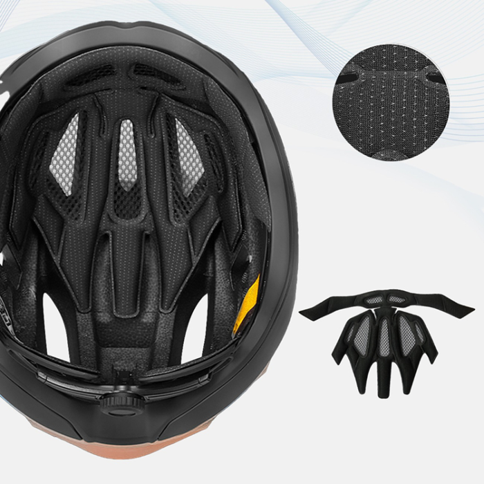 Wozinsky - Wozinsky Ultratunn landsvägshjälm M - Taupe