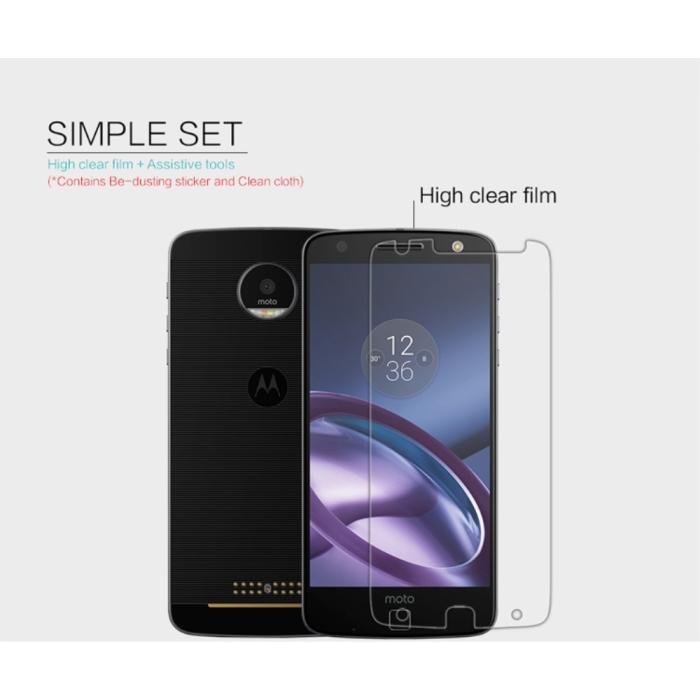 Nillkin - Nillkin Clear Skärmskydd till Motorola Moto Z