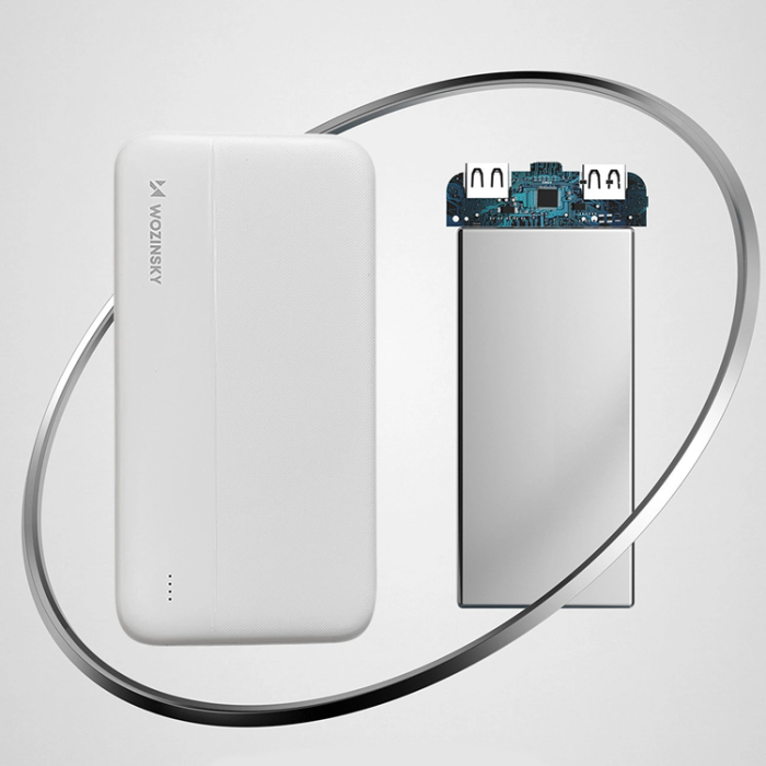 Wozinsky - Wozinsky Powerbank 10000mAh Li-Po 2xUSB-A - Vit