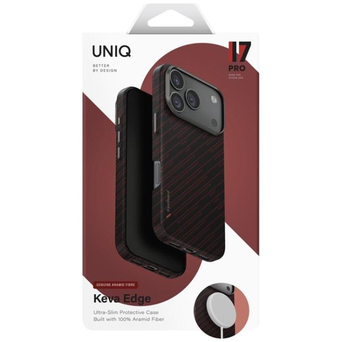 UNIQ - UNIQ iPhone 17 Pro Mobilskal MagSafe Keva EDGE