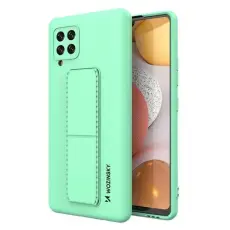 Wozinsky - Wozinsky Kickstand Silicone Skal Samsung Galaxy A42 5G - Mint