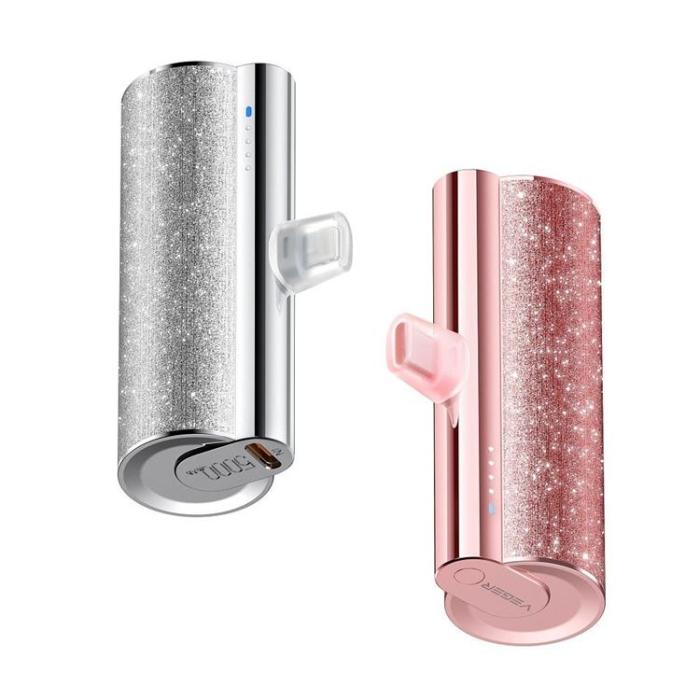 Veger - VEGER Powerbank 5000 mAh Lightning PD QC 3.0 2.4A 12W - Lila