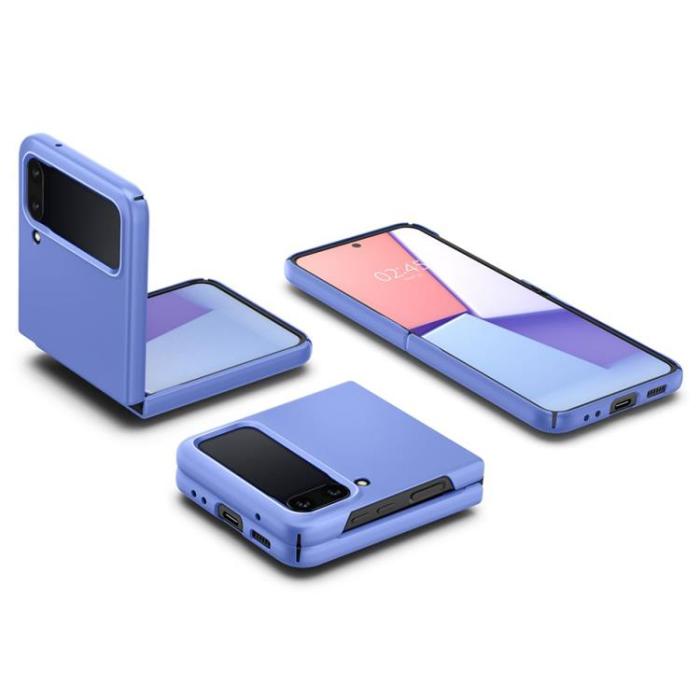 UTGATT - Spigen Galaxy Z Flip 4 Skal Airskin - Cornflower Blå