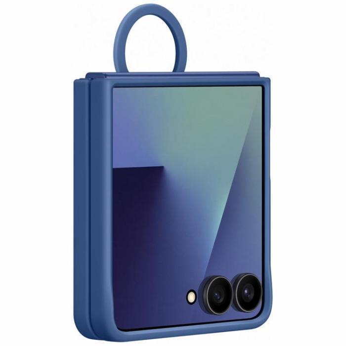 Samsung - Samsung Galaxy Z Flip 7 Mobilskal Ring - Blå