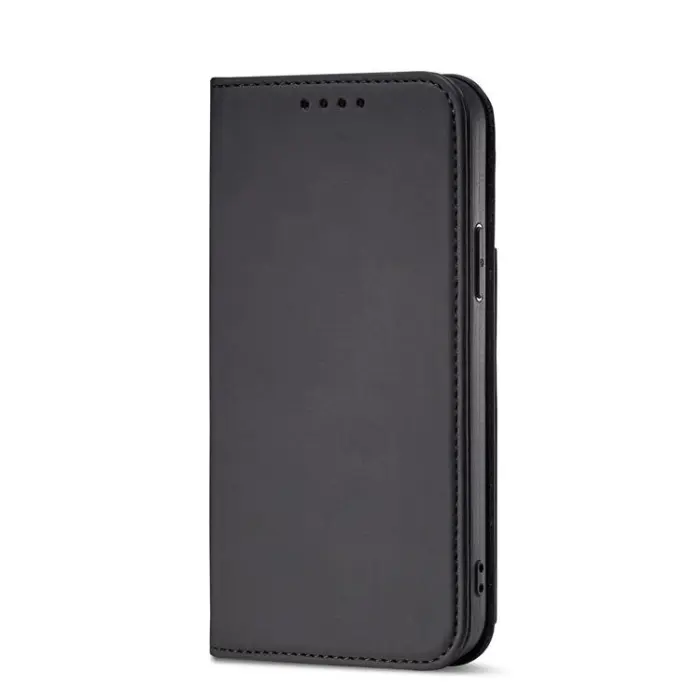 OEM - iPhone 12 Pro Max Plånboksfodral Magnet Stand - Svart