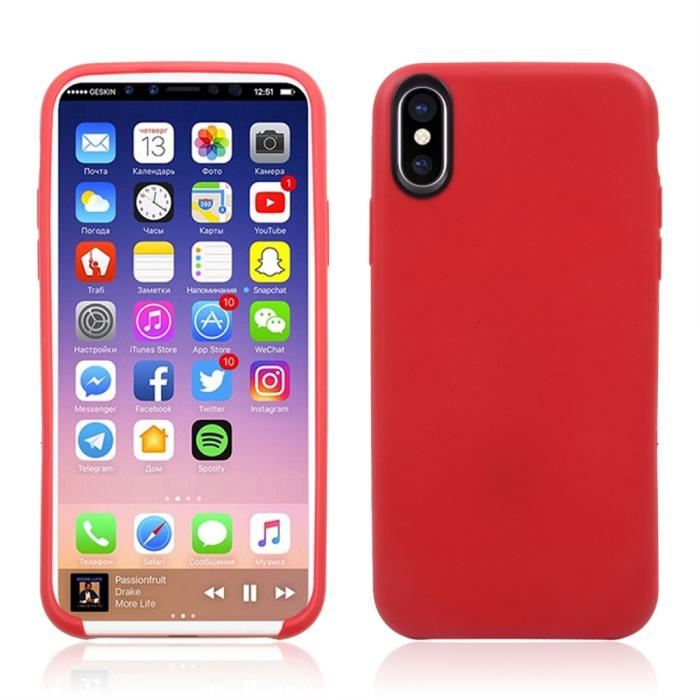 UTGATT4 - Mobilskal Till Apple Iphone X - Svart