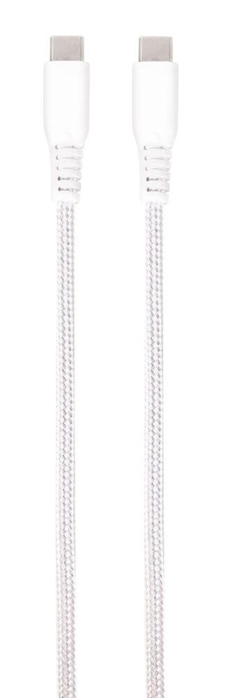 Vivanco Longlife USB-C/USB-C 2.0 kabel 0.5m Vit