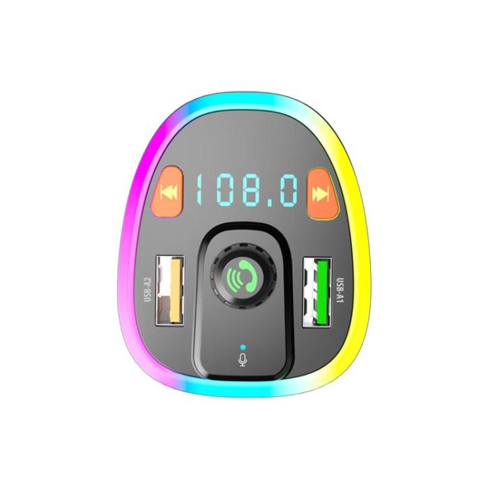 Maxlife - Maxlife FM-Sändare Bluetooth MXFT-03 - Svart