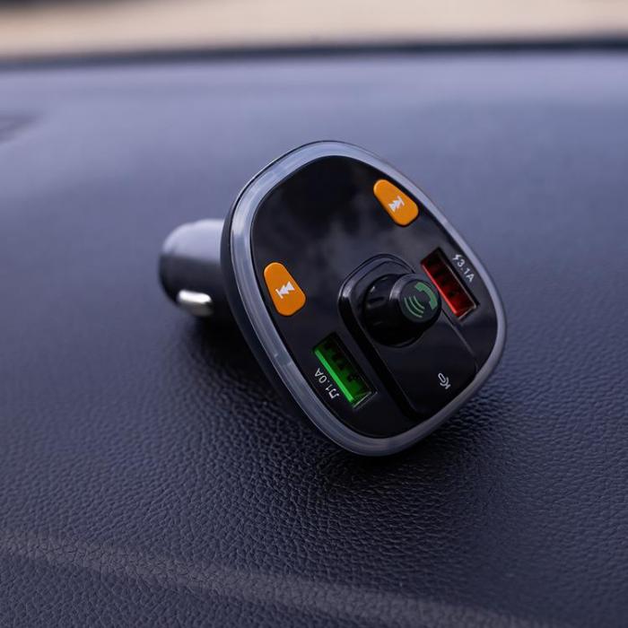 Maxlife - Maxlife FM-Sändare Bluetooth MXFT-03 - Svart