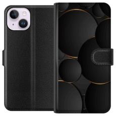 iSecrets - Plånboksfodral till Apple iPhone 15 med Lyxig Cirklar