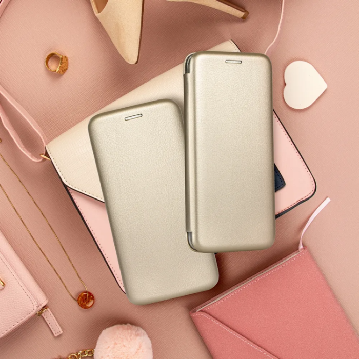 OEM - Xiaomi Redmi Note 14 4G Plånboksfodral Elegance - Guld