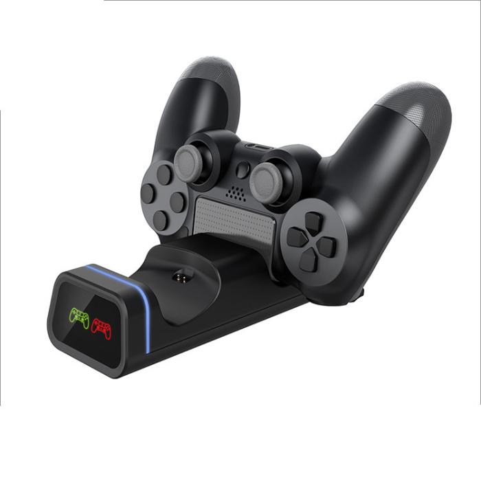 UTGATT5 - Dobe Laddningsdocka för PS4-kontroller - Svart