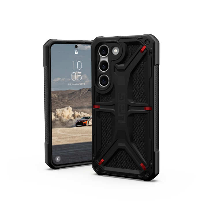 UTGATT1 - UAG Galaxy S23 Plus Skal Monarch Kevlar - Svart