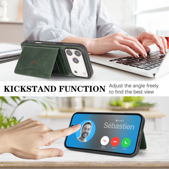 A-One Brand - Mobilskal till iPhone 17 Pro Max MagSafe Detachable Korthållare