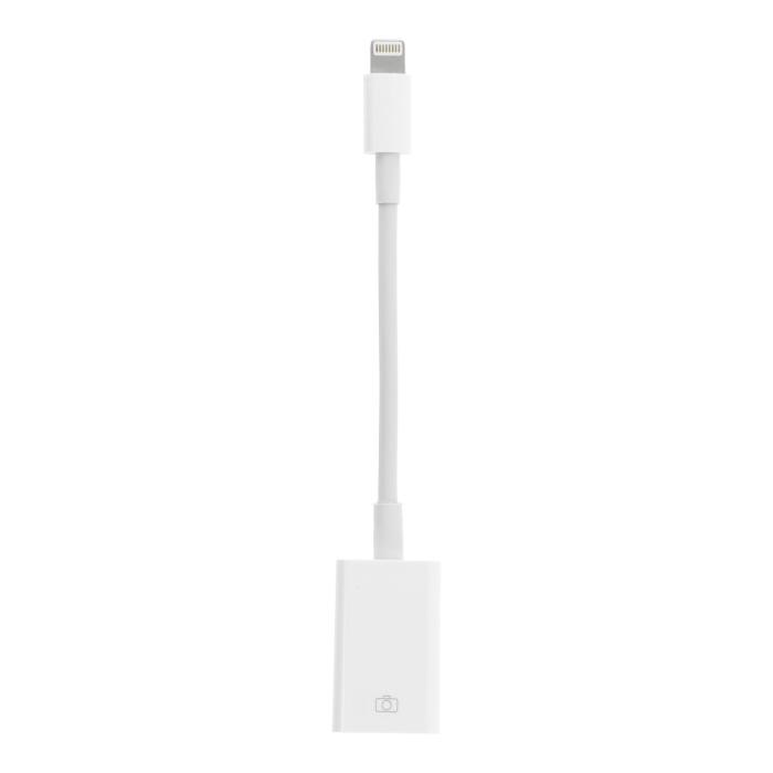 Forcell - Adapter OTG till USB-A - iPhone Lightning 8-pin Vit