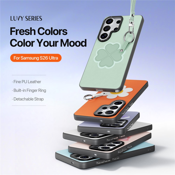 Dux Ducis - DUX DUCIS Mobilskal till Galaxy S26 Ultra Ringhållare/Handledsrem Luvy Series