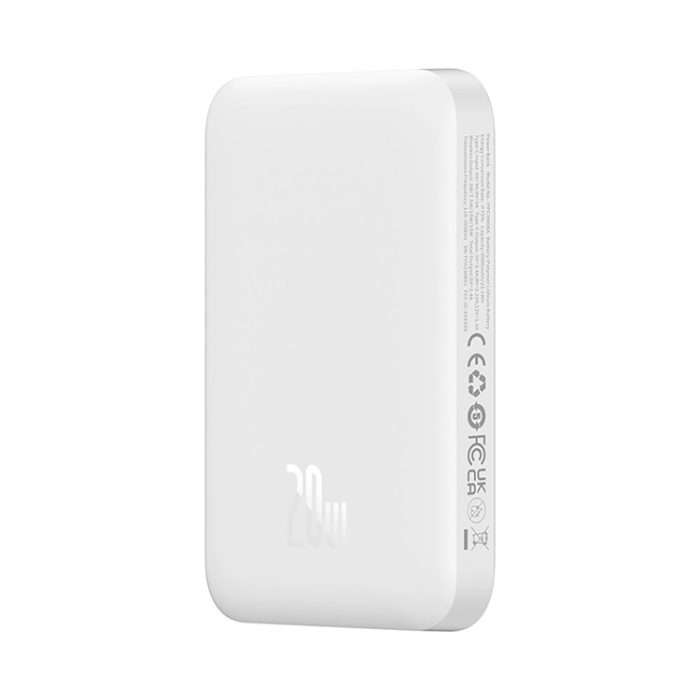 BASEUS - Baseus Magsafe Mini Magnetic Powerbank 6000mAh 20W - Vit