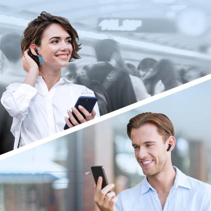 Joyroom - Joyroom TWS Bluetooth 5.3 Trådlös Hörlurar - Svart
