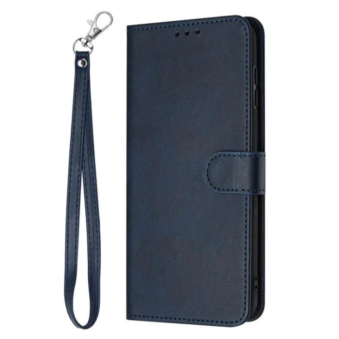 A-One Brand - Sony Xperia 1 VII Plånboksfodral Calf Texture Med Rem - Sapphire