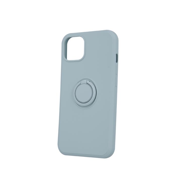OEM - iPhone 13 Skal med Fingerstöd - Ljusgrön