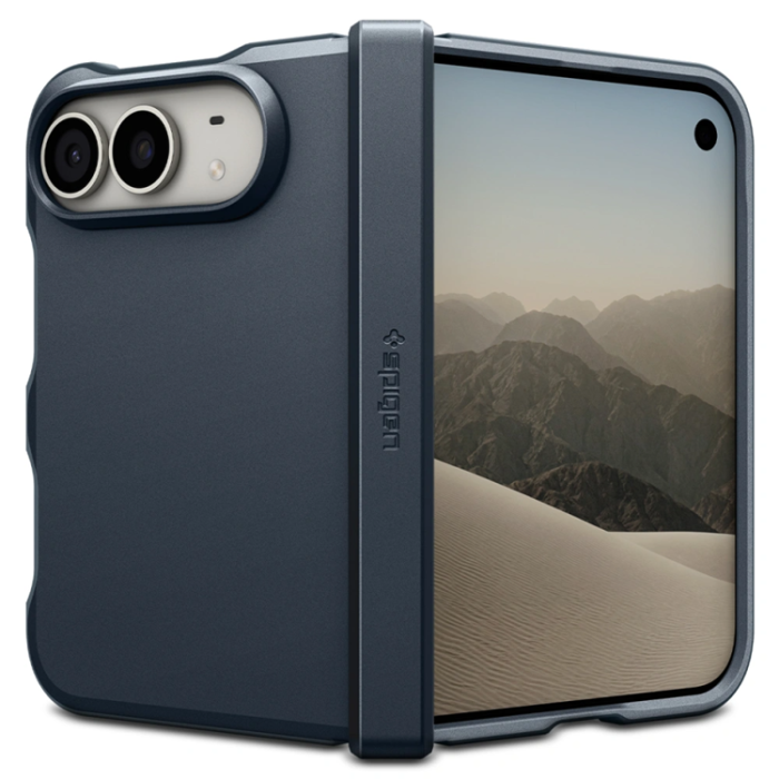 Spigen - Spigen Mobilskal För iPhone Duo Magsafe Tough Armor - Metal Slate