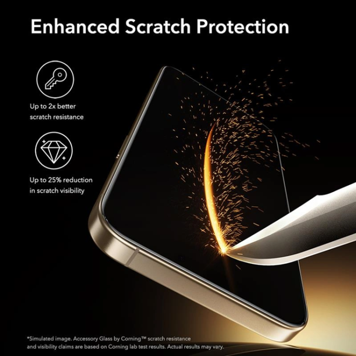 ESR - ESR iPhone 17 Härdat Glas Skärmskydd - Clear