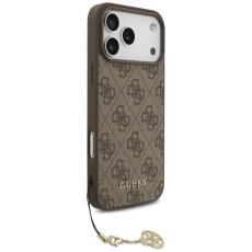 Guess - Guess iPhone 17 Pro Max Mobilskal MagSafe 4G Charms Collection - Brun