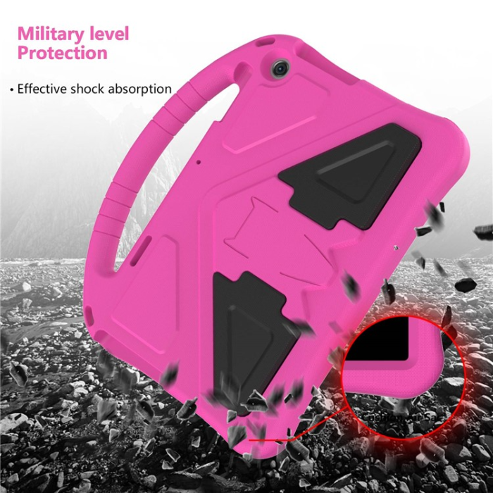 OEM - Lenovo Tab M10 (Gen 3) 10.1 Skal EVA Rugged Kickstand - Rosa