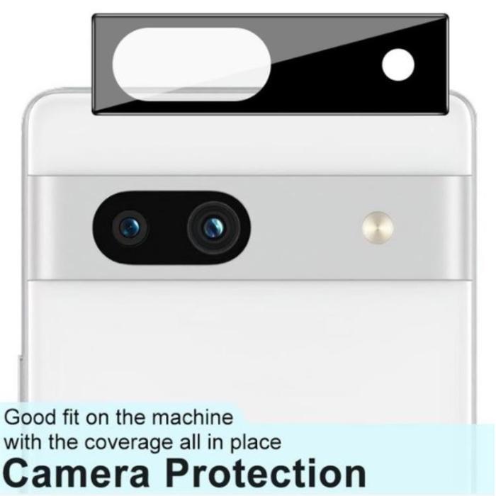 Imak - IMAK Google Pixel 7A Kameralinsskydd i Härdat glas - Svart