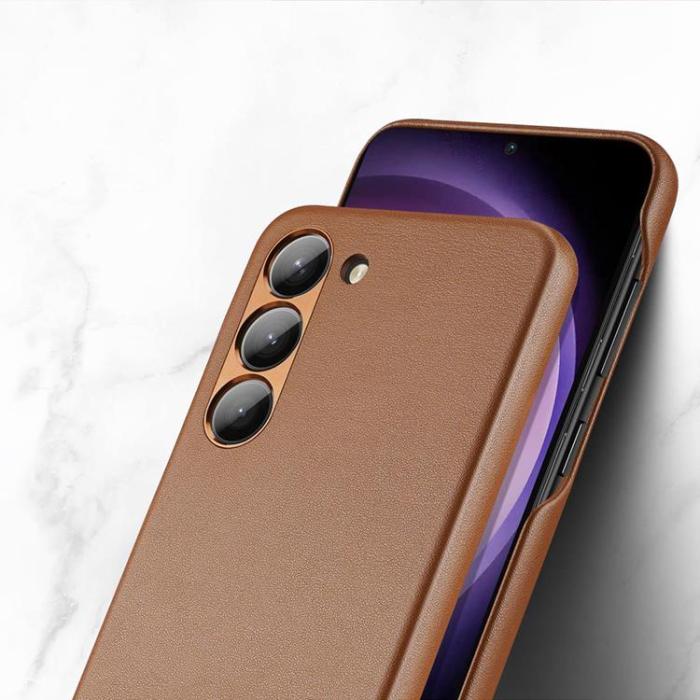 Dux Ducis - Dux Ducis Galaxy S23 Plus Mobilskal Grit - Brun