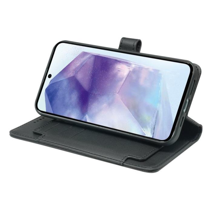 OEM - Samsung Galaxy A57 Fodral PU Läder 9 Kortfack - Svart